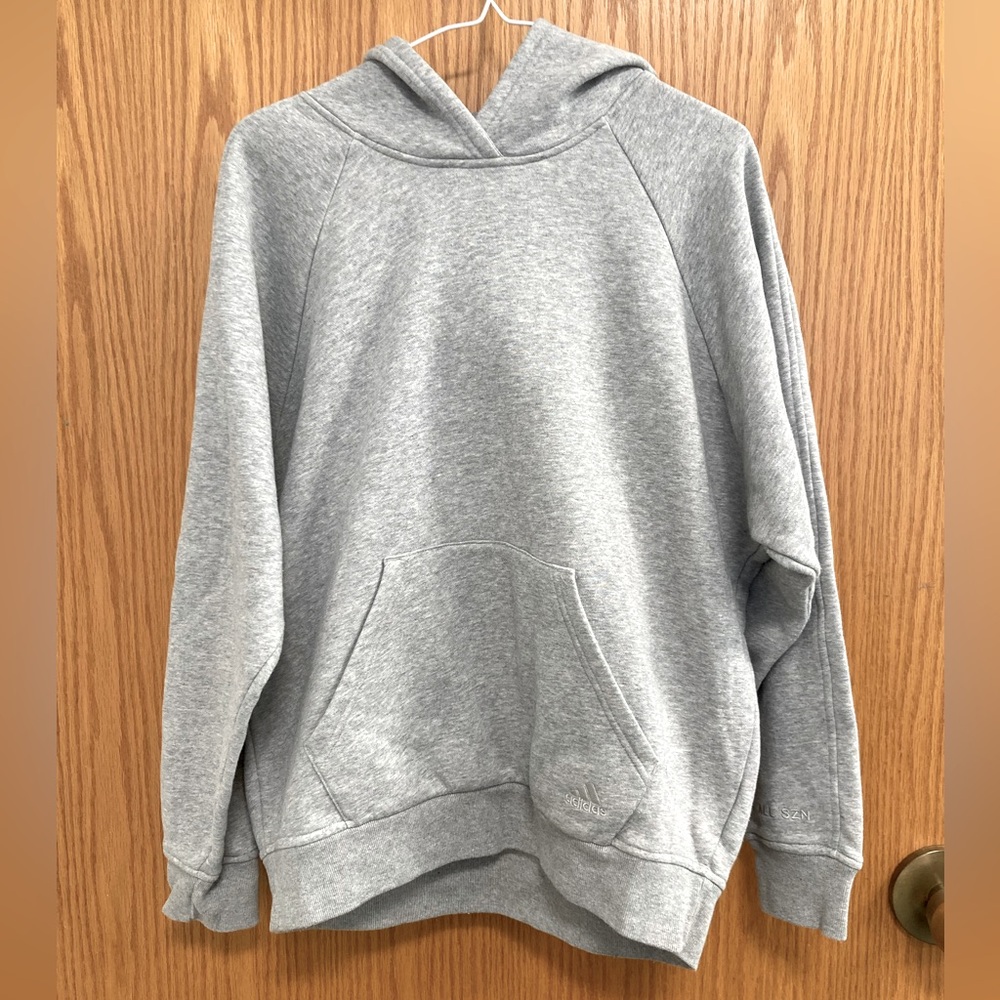Women’s XS grey ALL SZN oversized Adidas hoodie